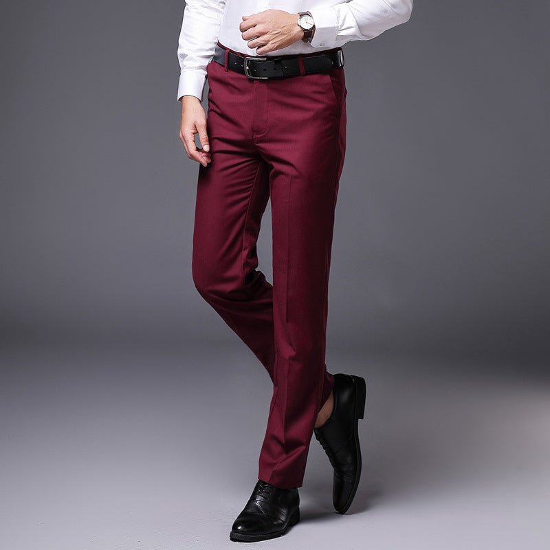 Men's Breathable Casual Suit Pants