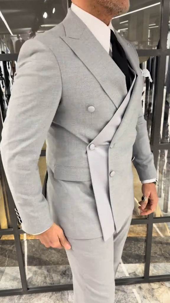 2025 Original Men's Double Breasted Casual Suit