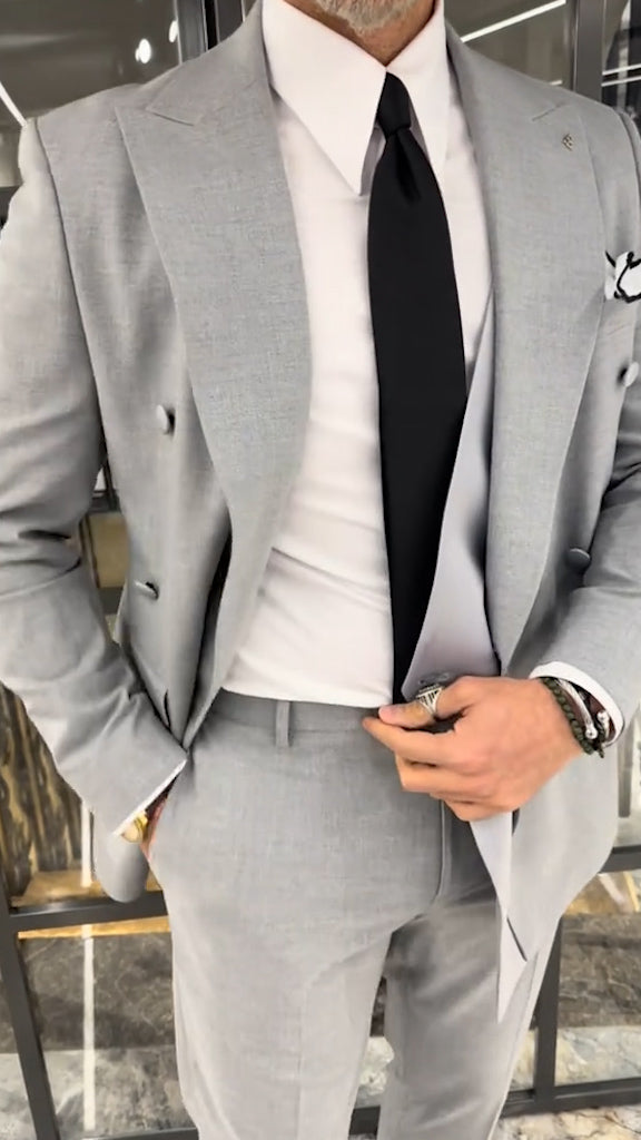 2025 Original Men's Double Breasted Casual Suit