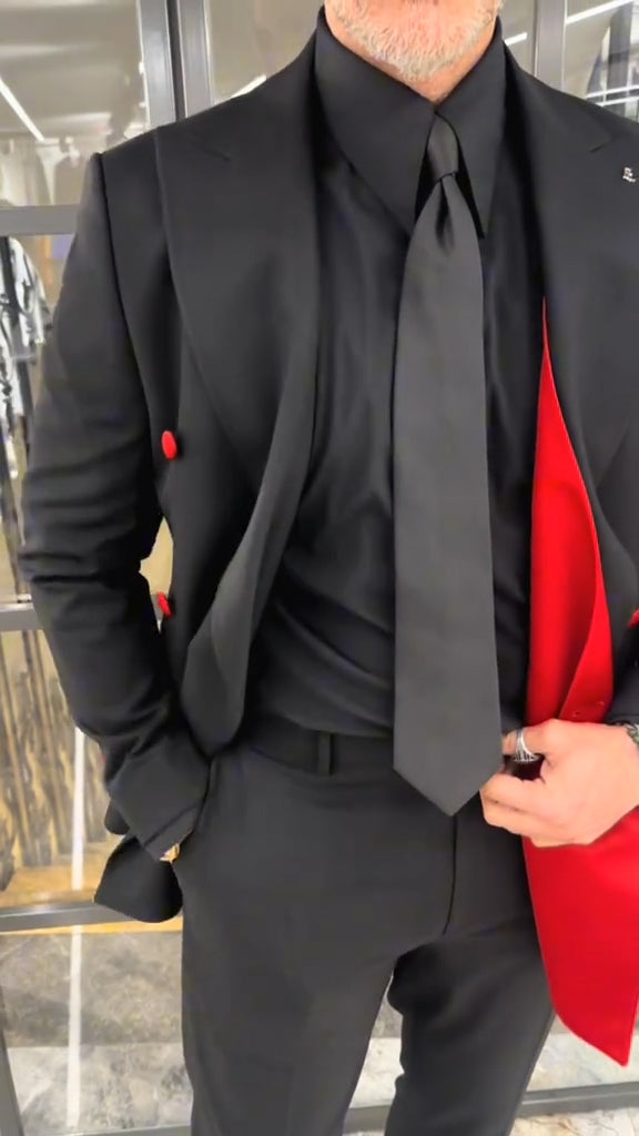 2025 Original Men's Double Breasted Casual Suit