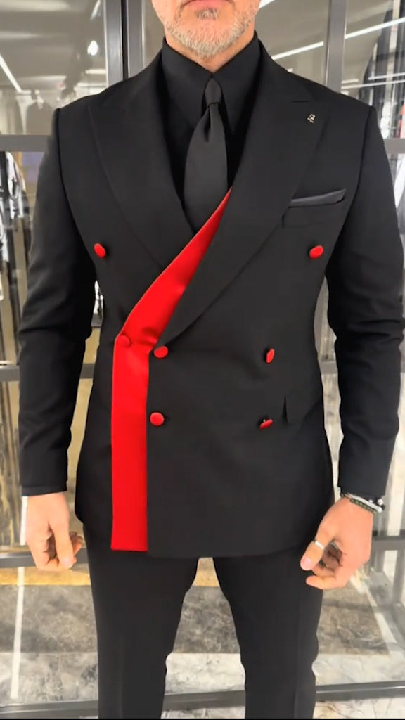 2025 Original Men's Double Breasted Casual Suit