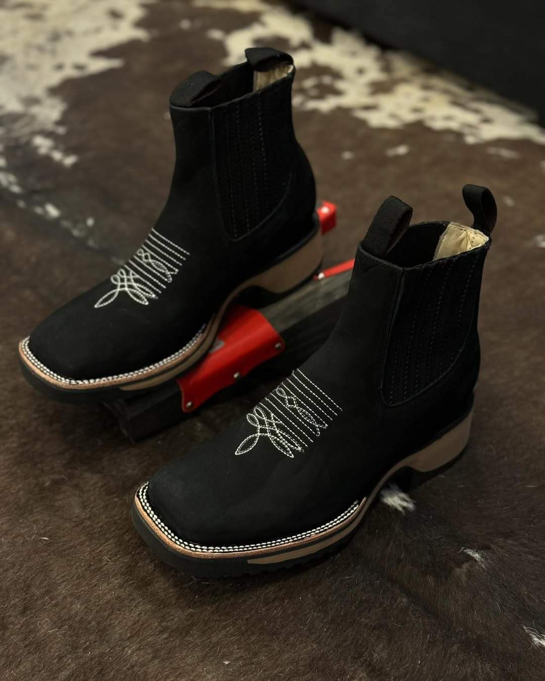 Dual Density Printed Cowboy Boots