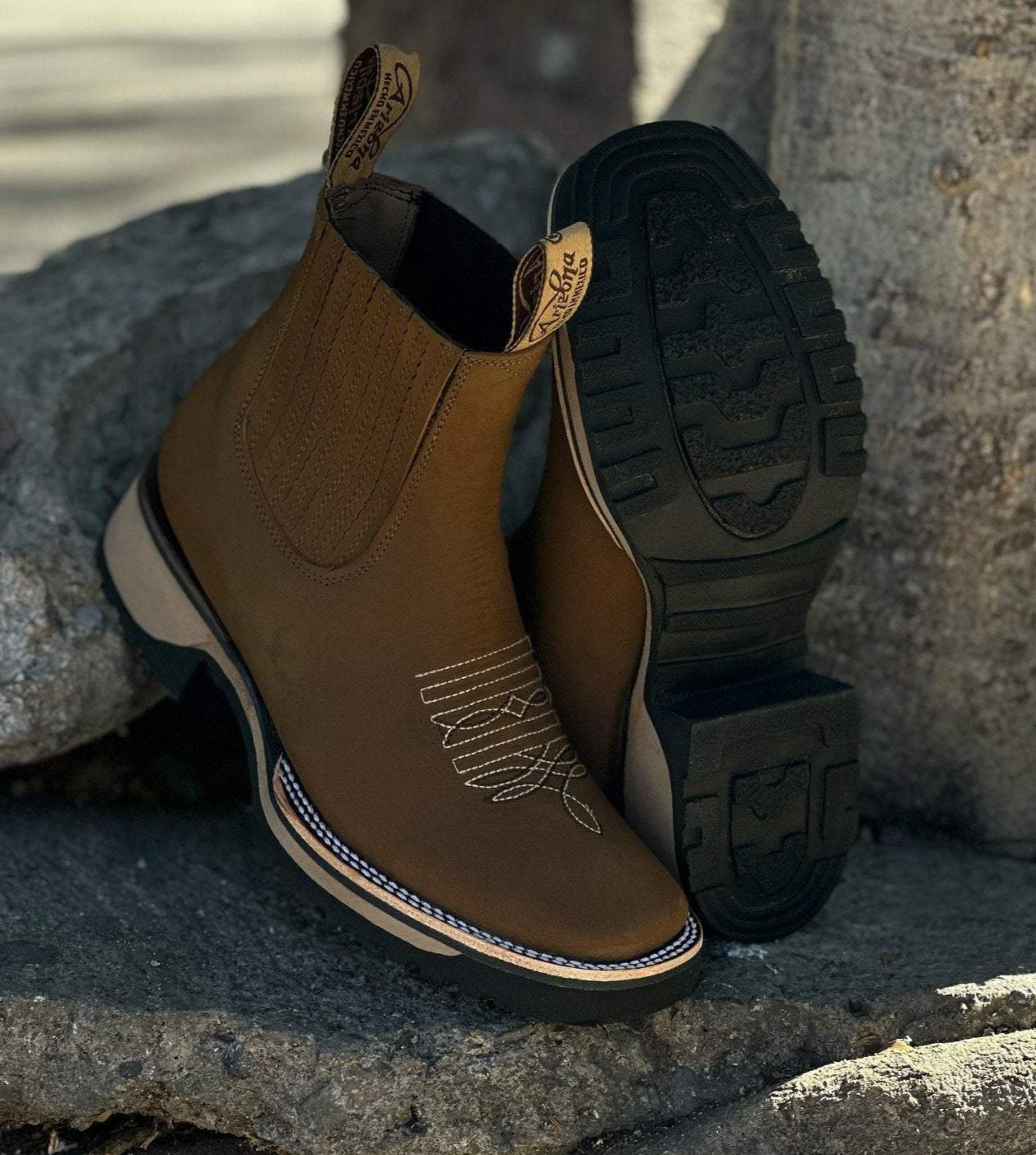 Dual Density Printed Cowboy Boots