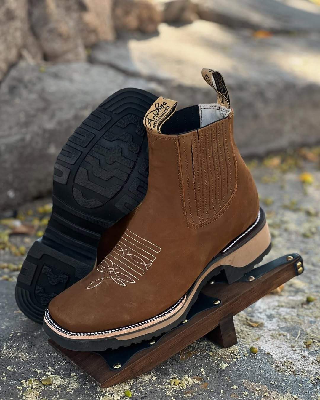 Dual Density Printed Cowboy Boots