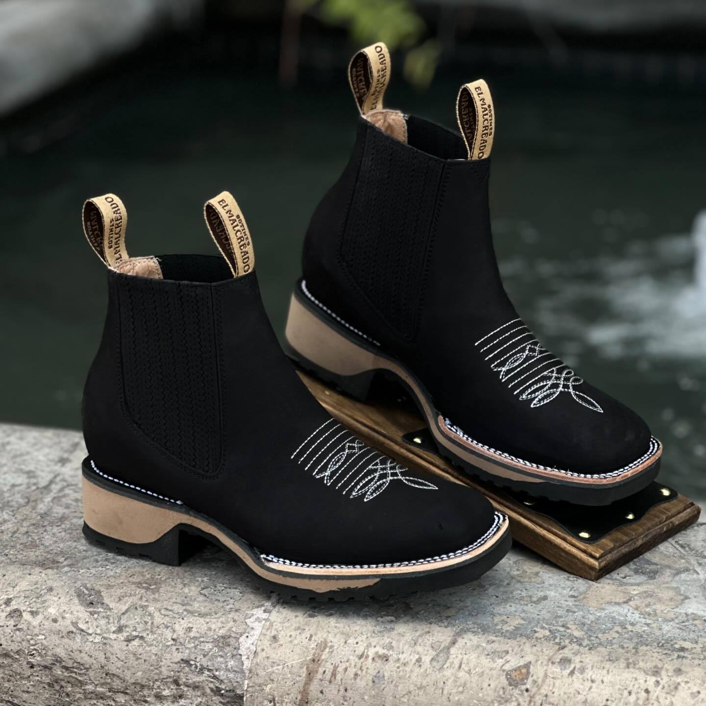 Dual Density Printed Cowboy Boots