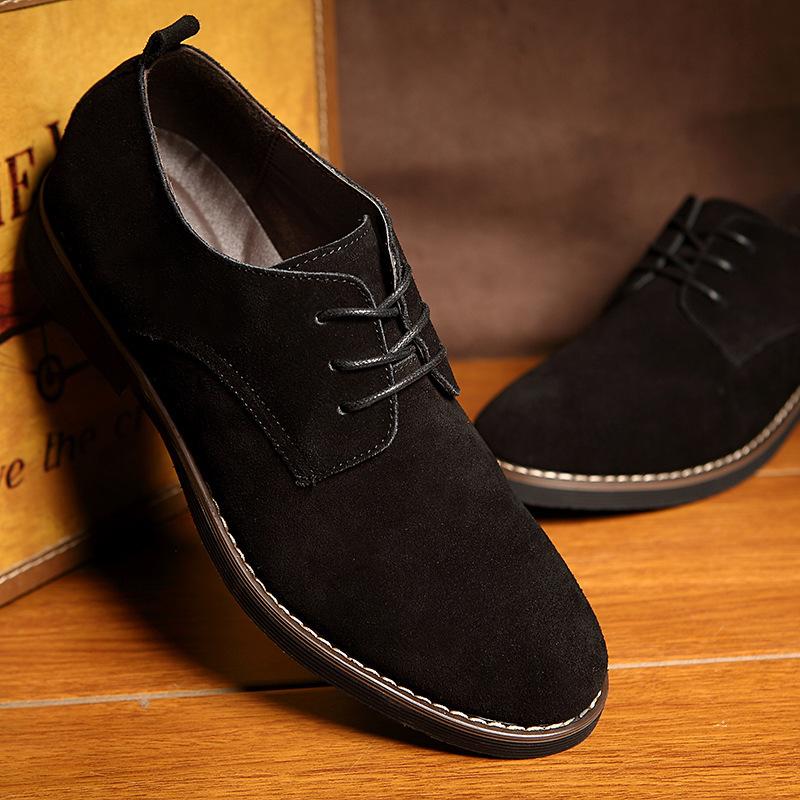 Autumn nubuck leather all-match casual shoes