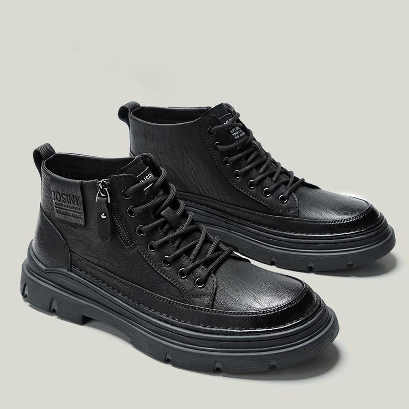 Men's Casual Versatile Retro Short Boots